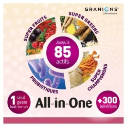 Granions All in One Green Mix Beauté et anti âge poudre
