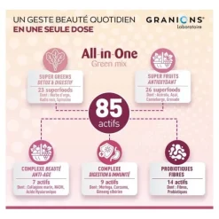 Granions All in One Green Mix Beauté et anti âge poudre