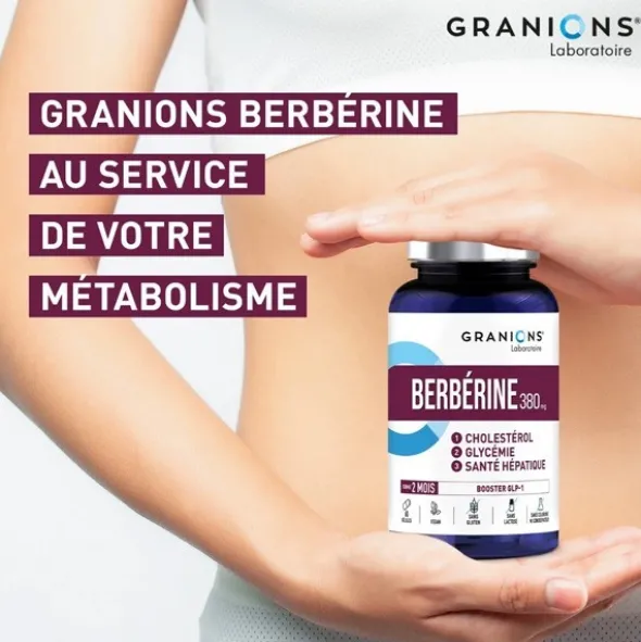 Granions Berbérine 380 mg gélules