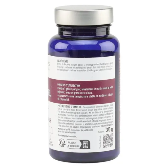 Granions Berbérine 380 mg gélules