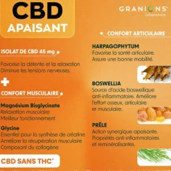 Granions CBD Apaisant comprimé