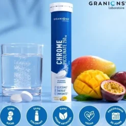 Granions Chrome picolinate 250 µg comprimés effervescents