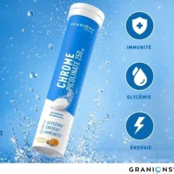 Granions Chrome picolinate 250 µg comprimés effervescents