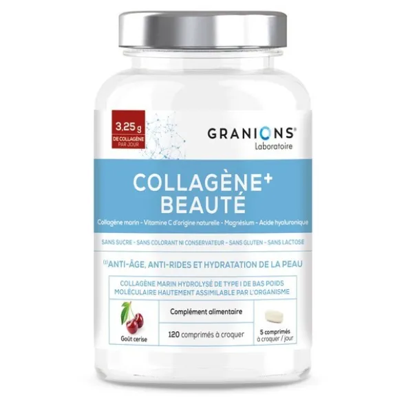 Granions Collagène+ Beauté comprimés cerise