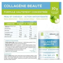 Granions Collagène+ Beauté poudre Pomme