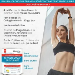 Granions collagène marin décontractant musculaire poudre
