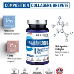 Granions collagène marin 3000 mg comprimés