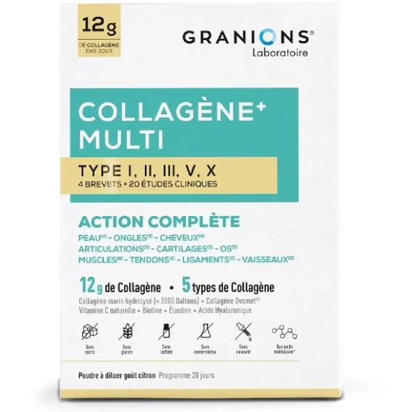 Granions Collagène+ Multi poudre