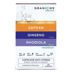 Granions Complexe anti stress comprimés