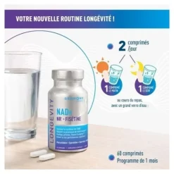 Granions complexe Longevity NADH comprimés