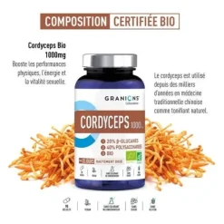 Granions Cordyceps bio 1000 mg gélules