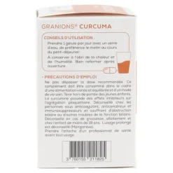 Granions Curcuma gélules
