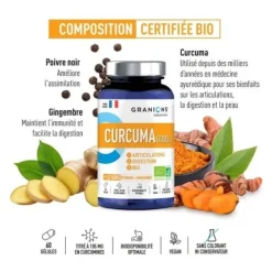 Granions Curcuma 6300 mg Bio gélules