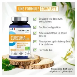 Granions Curcuma 6300 mg Bio gélules
