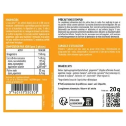 Granions Curcuma 6300 mg Bio gélules