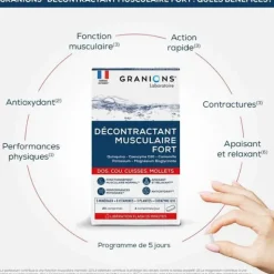 Granions Décontractant musculaire fort comprimés