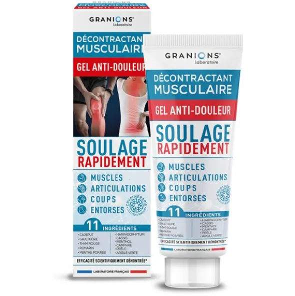 Granions Décontractant musculaire Gel anti-douleur