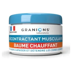 Granions décontractant musculaire baume chauffant