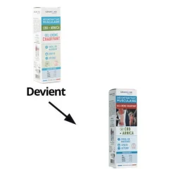 Granions Décontractant musculaire Gel Crème chauffant