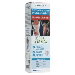 Granions Décontractant musculaire Gel Crème chauffant