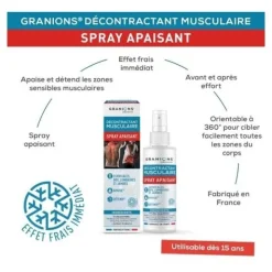 Granions Décontractant musculaire spray apaisant