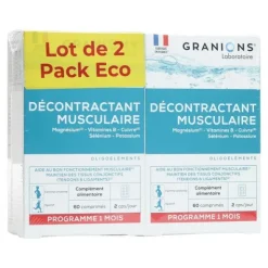 Granions Décontractant musculaire comprimés