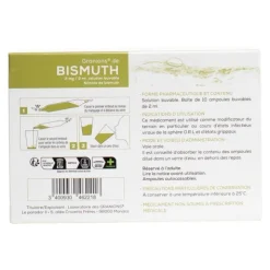 Granions de Bismuth ampoules