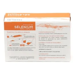 Granions de Sélénium ampoules