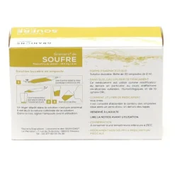 Granions de Soufre ampoules