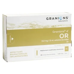 Granions d'Or ampoules