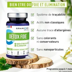 Granions Détox Foie 1000 mg comprimés