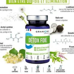Granions Détox Foie 1000 mg comprimés