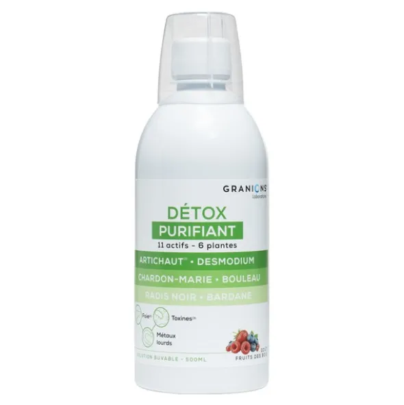 Granions Détox purifiant solution buvable