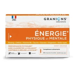 Granions Energie physique et mentale ampoules