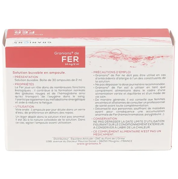 Granions fer ampoules