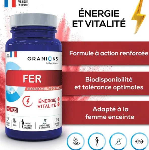 Granions Fer gélules