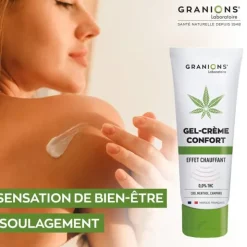 Granions Gel Crème confort CBD Menthol Camphre