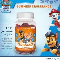 Granions gummies Croissance Pat Patrouille
