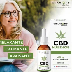 Granions Huile CBD 40 % gouttes