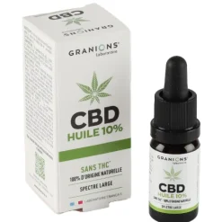 Granions huile CBD 10 % gouttes