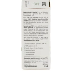 Granions huile CBD 10 % gouttes