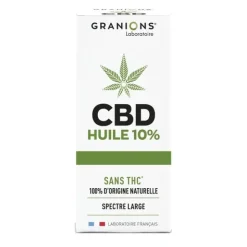 Granions huile CBD 10 % gouttes