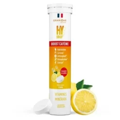 Granions Hydrop Boost Caféine Vitamines et Minéraux comprimés