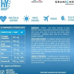 Granions Hydrop Collagène 1g comprimés