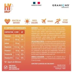 Granions Hydrop Vitamines et Minéraux comprimés