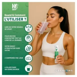 Granions Hydrop Vitamines et Minéraux comprimés