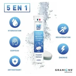 Granions Hydrop Vitamines et Minéraux comprimés