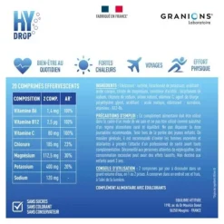 Granions Hydrop Vitamines et Minéraux comprimés