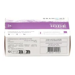 Granions Iode ampoules