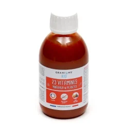 Granions Kid 23 vitamines minéraux et plantes sirop